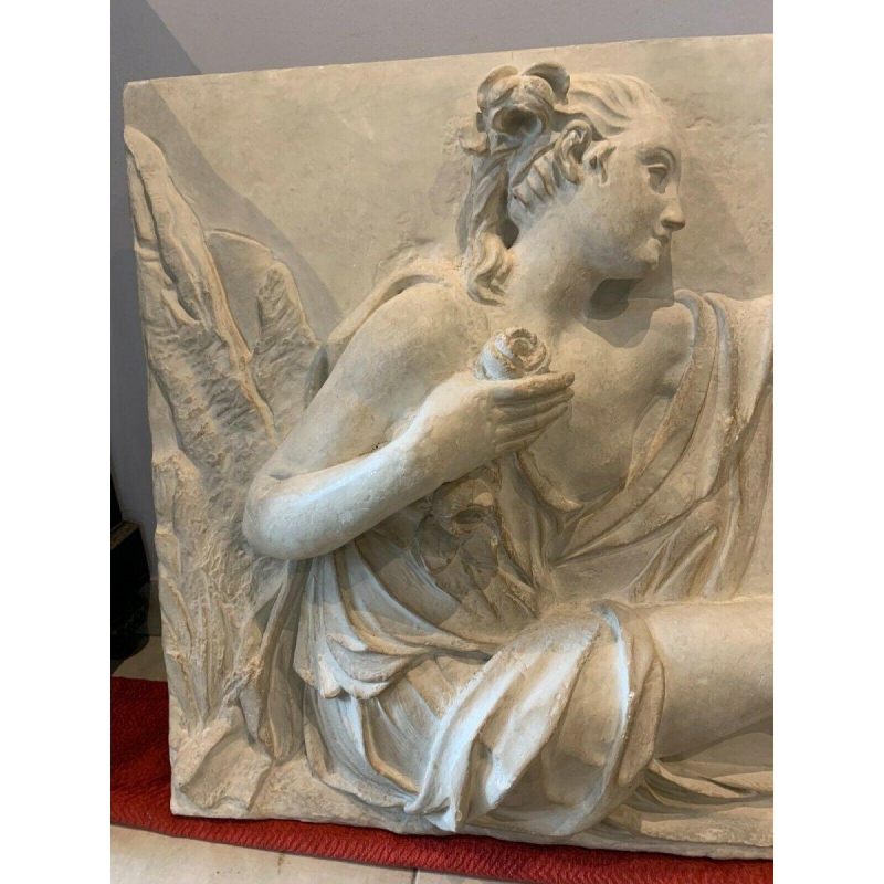 Stucco bas-relief depicting a scene in the antique style, 20th century