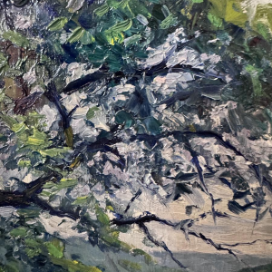 Eugène COLIGNON “Meuse Valley at Profondeville” oil painting on canvas mounted on canvas