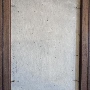 Eugène COLIGNON «Vallée du ruisseau de Gelbressée 1942» peinture huile sur panneau