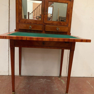 Louis XVI style rosewood lady's writing desk, 19th century
