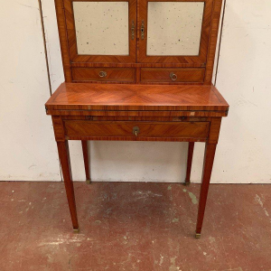 Louis XVI style rosewood lady's writing desk, 19th century