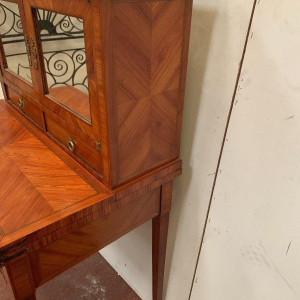 Louis XVI style rosewood lady's writing desk, 19th century