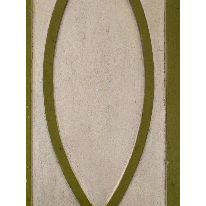 Double dividing doors in patinated solid fir, 19th century