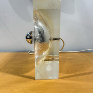 Michel Dumas, plexiglass lamp, 1970s