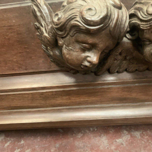 Napoleon III style planter in solid oak, 20th century