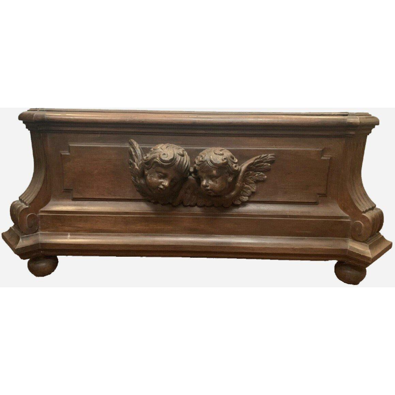 Jardinière de style Napoléon III en chêne massif, XXᵉ siècle