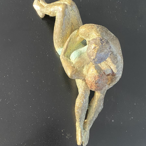 Mady Andrien bronzen sculptuur "Koppel".