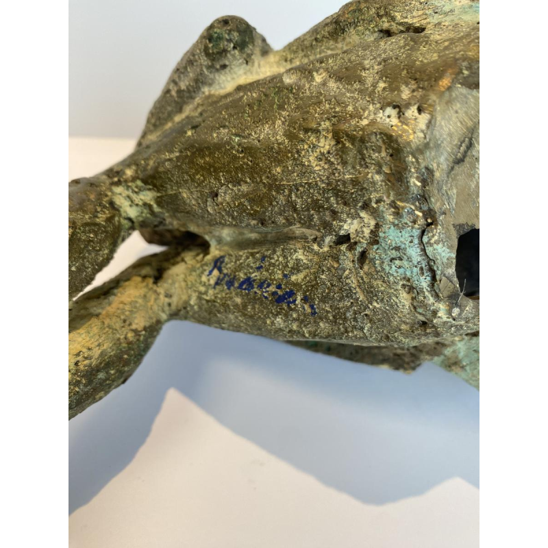 Mady Andrien bronzen sculptuur "Koppel".