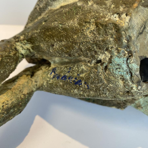 Mady Andrien bronzen sculptuur "Koppel".