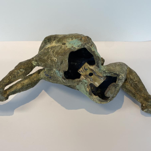 Mady Andrien bronzen sculptuur "Koppel".