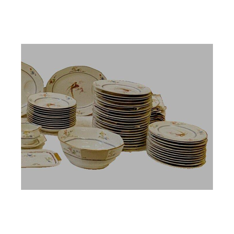 Limoges by Théodore Haviland, 83-piece dinner service, 20th century