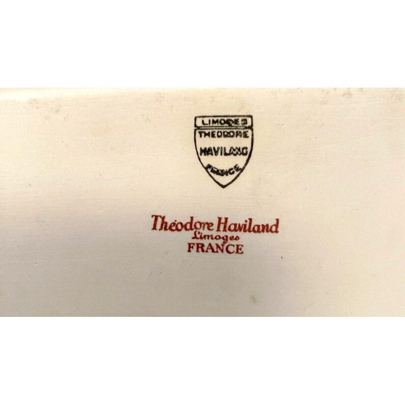 Limoges servies van Théodore Haviland, 83-delig, 20e eeuw