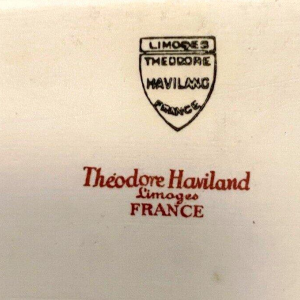 Limoges par Théodore Haviland, service de table de 83 pièces, XXᵉ siècle