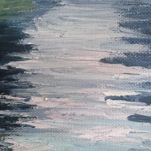 Eugène COLIGNON “The Meuse at Beez - Namur” oil painting on canvas