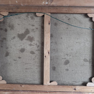 Eugène COLIGNON “De Maas bij Beez - Namen” olieverf op doek