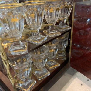 Complete Boulle marquetry liquor cabinet, Napoleon III style, 19th century