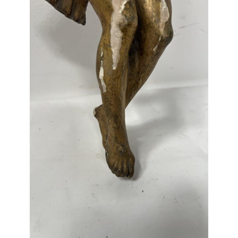 Christ carved and gilded in wood, 19th century