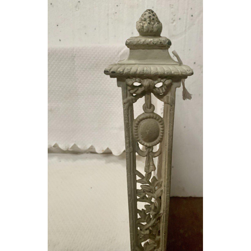 Small openwork cast iron sofa/bench, 20th century