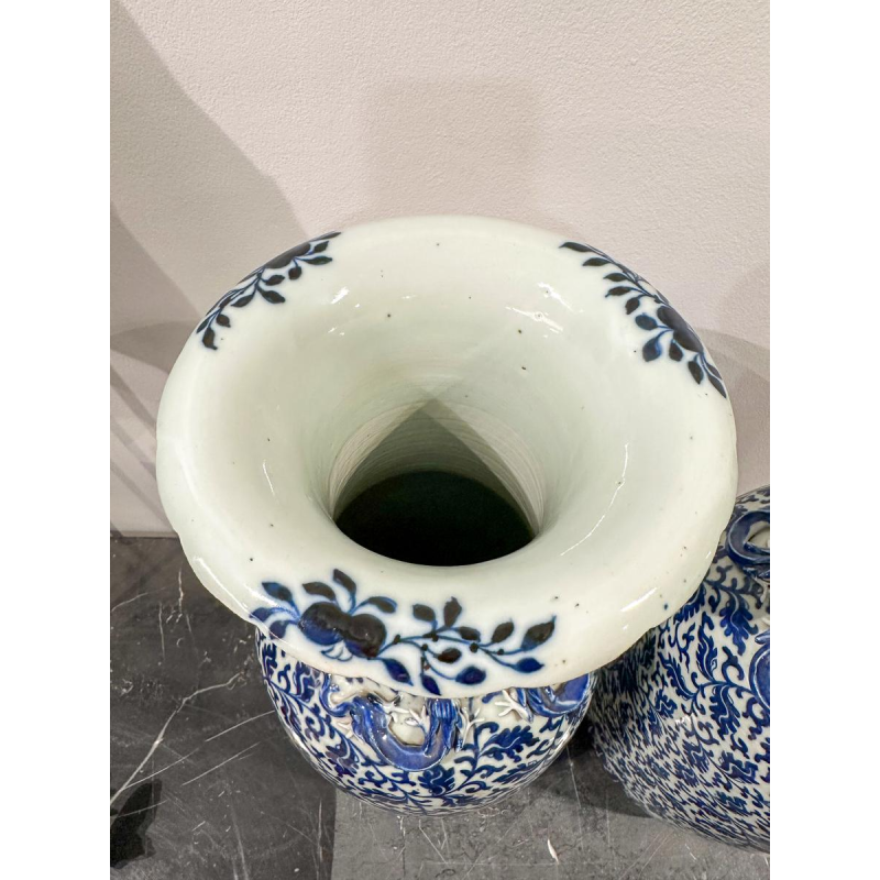 Paire de vases chinois, fin 18e siècle