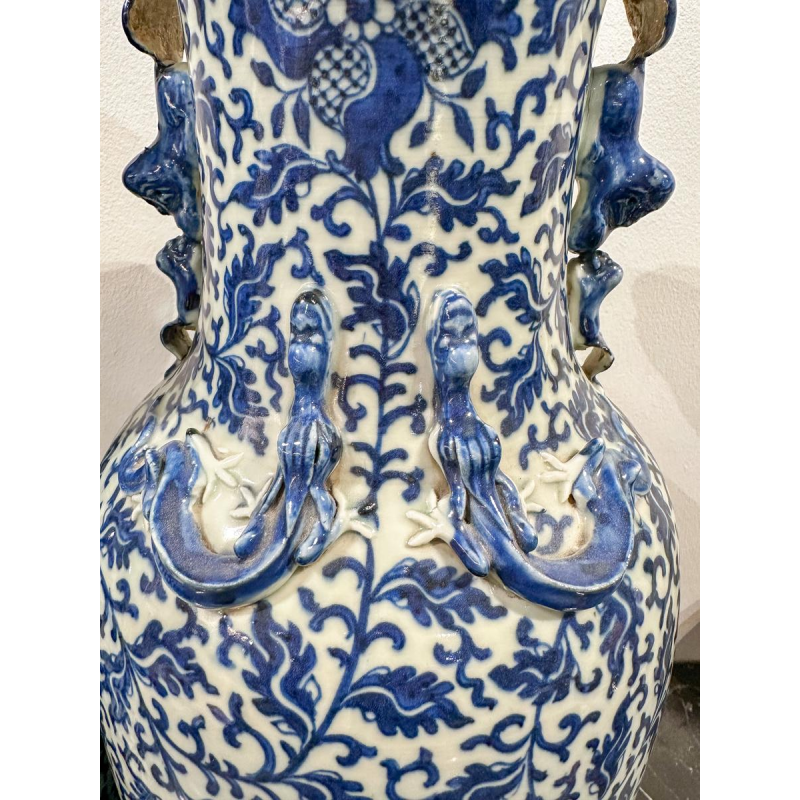 Paire de vases chinois, fin 18e siècle