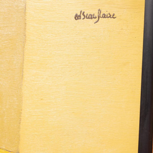 Edgard Scauflaire "La Jeune Fille" tableau, huile sur panneau, XXe s