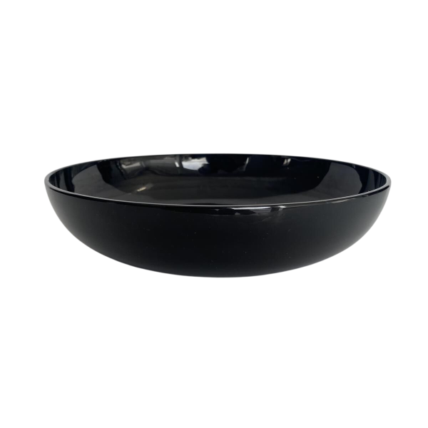 Val-saint-Lambert, coupe noire en verre (type oignon de Jemeppe VSL), début XXe s