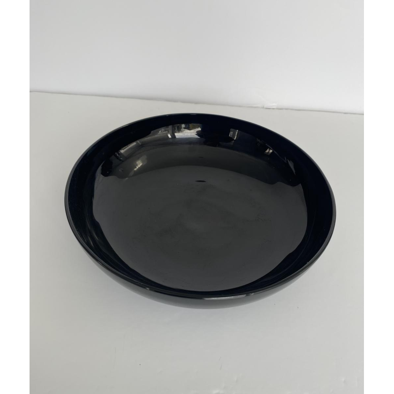 Val-saint-Lambert, coupe noire en verre (type oignon de Jemeppe VSL), début XXe s