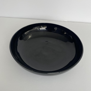 Val-saint-Lambert, coupe noire en verre (type oignon de Jemeppe VSL), début XXe s