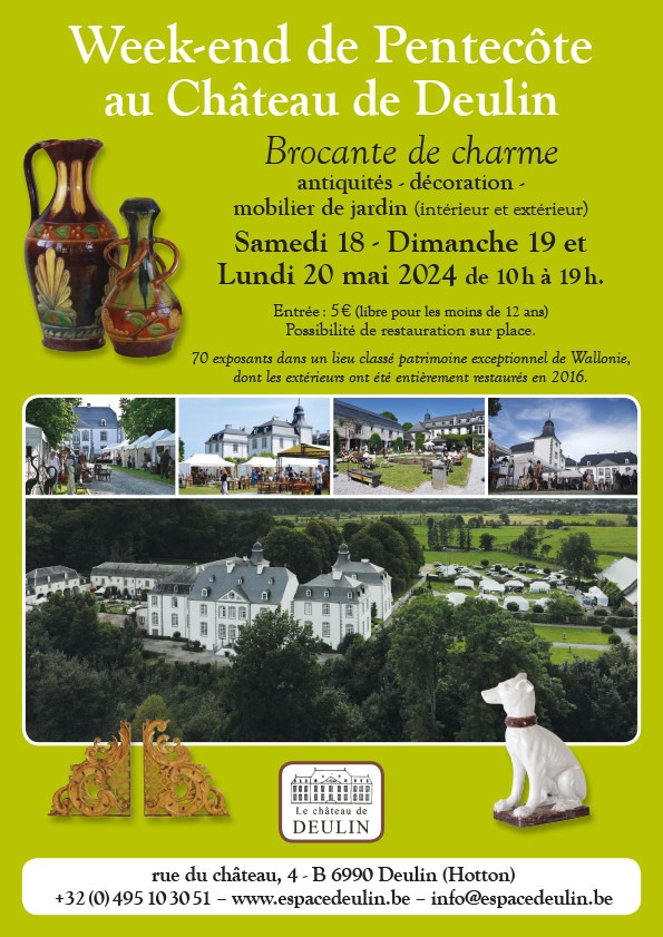 ArtaPlaza au Château de Deulin : brocante & art dans un lieu patrimonial